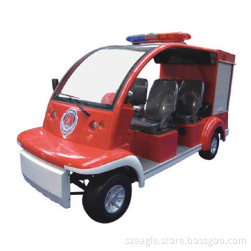 Electric Fire Fighting Truck, 400kg Loading Capacity, CE-certified